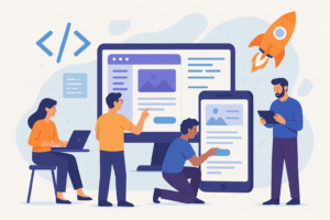 Custom web and mobile application development